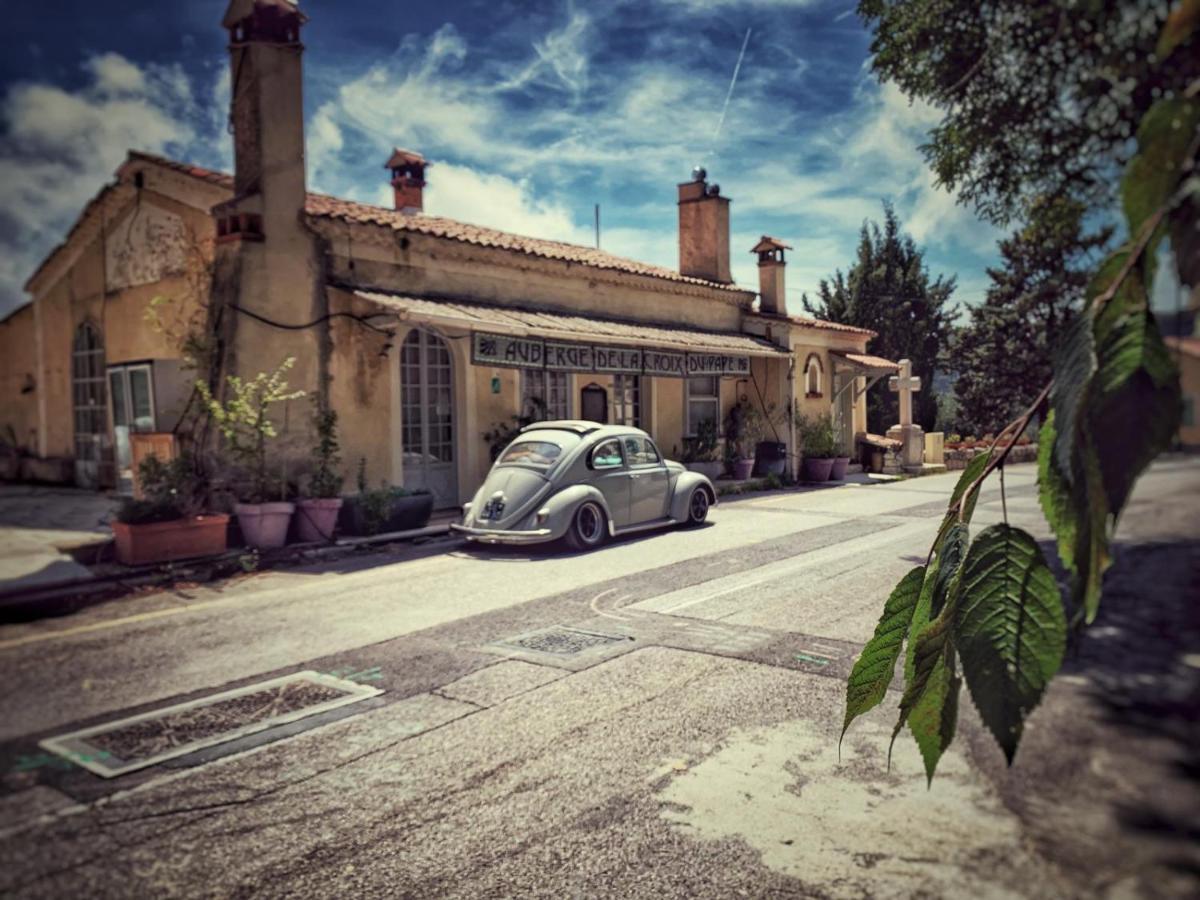 Auberge De La Croix Du Pape Èze Eksteriør bilde